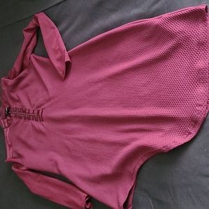 Adidas x Ivy Park Burgundy Dress